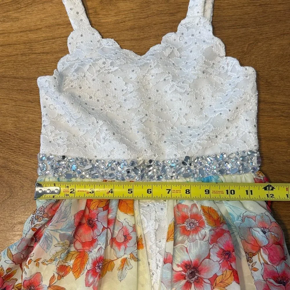 Speechless Kids Walk Through Romper Maxi Dress